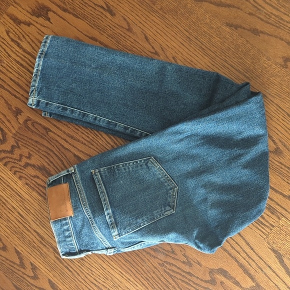 Citizens Of Humanity Blue Straight Jeans "Emerson' Busted Knee Button Fly W24 - Picture 9 of 10